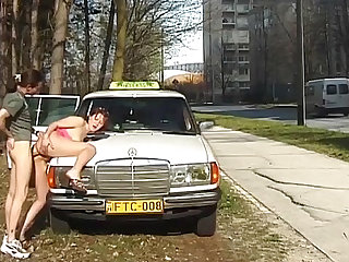 teen gets anal fucked from taxi driver