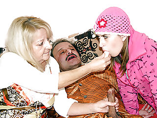 Sick old man shagged to make him feel good