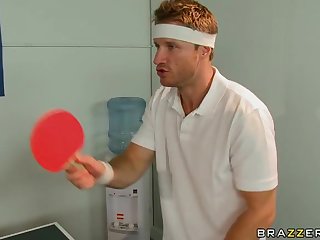 Strip Ping Pong with Holly Halston Inevitably Leads To Hardcore Sex